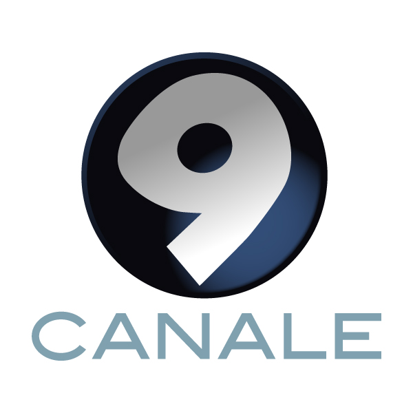 Logo Canale 9. Televisione